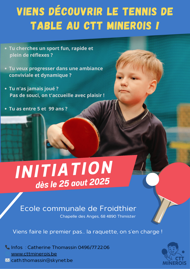 Affiche initiation Minerois light