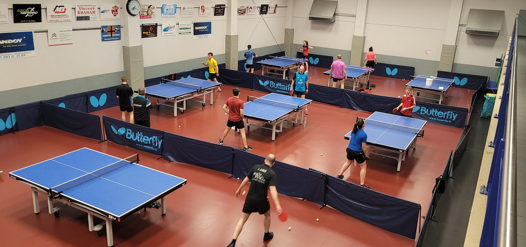 Séance d’entraînement au CTT Minerois